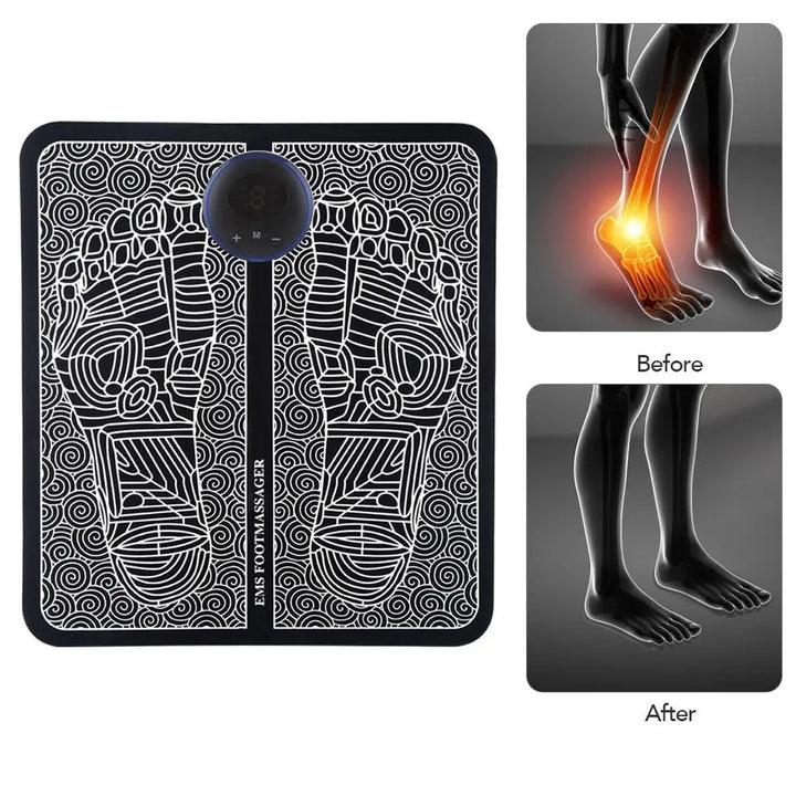 Well DudesEMS Foot MatThe EMS Foot Mat is a targeted stimulation tool designed to improve circulation, reduce pain, and promote better overall wellness for men.This advanced wellness toolWell DudesEMS Foot Mat