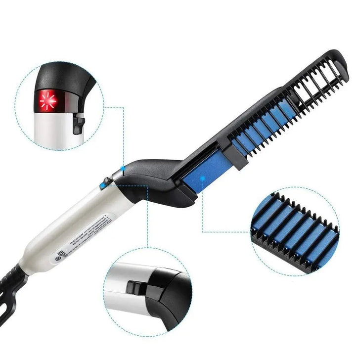 Well DudesMultifunctional Heating Comb🔎Features
Introducing the ultimate grooming tool for men – the Multifunctional Heating Comb. This innovative comb features multiple functions that make it the perfeWell DudesMultifunctional Heating Comb