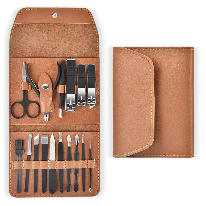 Well DudesNail Clipper Kit🔎Features






This Stainless Steel Manicure Set is the perfect gift for any man who wants to keep his nails and toes looking neat and tidy. The professional-gradeWell DudesNail Clipper Kit