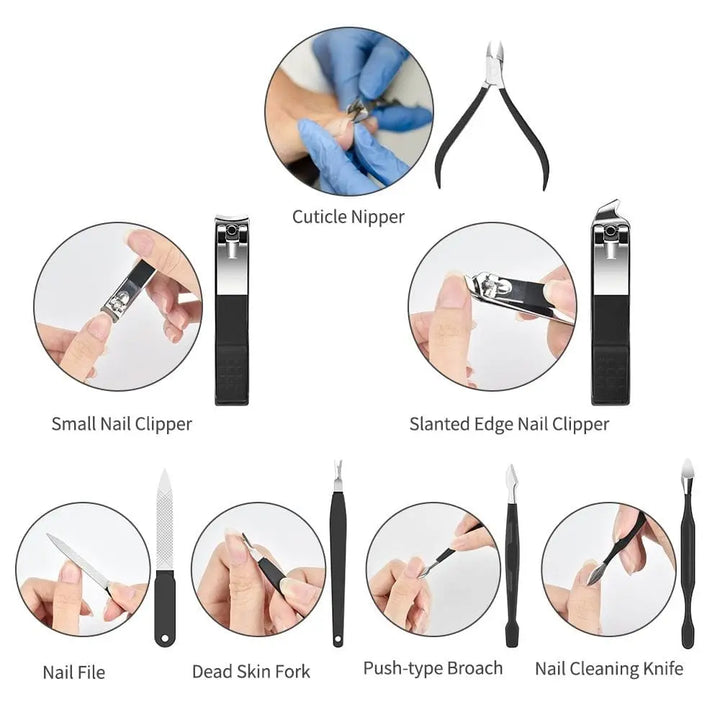 Well DudesNail Clipper Kit🔎Features






This Stainless Steel Manicure Set is the perfect gift for any man who wants to keep his nails and toes looking neat and tidy. The professional-gradeWell DudesNail Clipper Kit