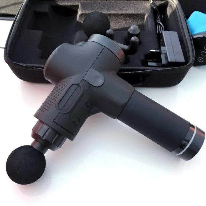 Well DudesLCD Display Massage Gun🔎Features
Our LCD Display Massage Gun is the perfect tool for athletes, fitness enthusiasts, and anyone looking to relieve muscle soreness and stiffness. Featuring Well DudesLCD Display Massage Gun