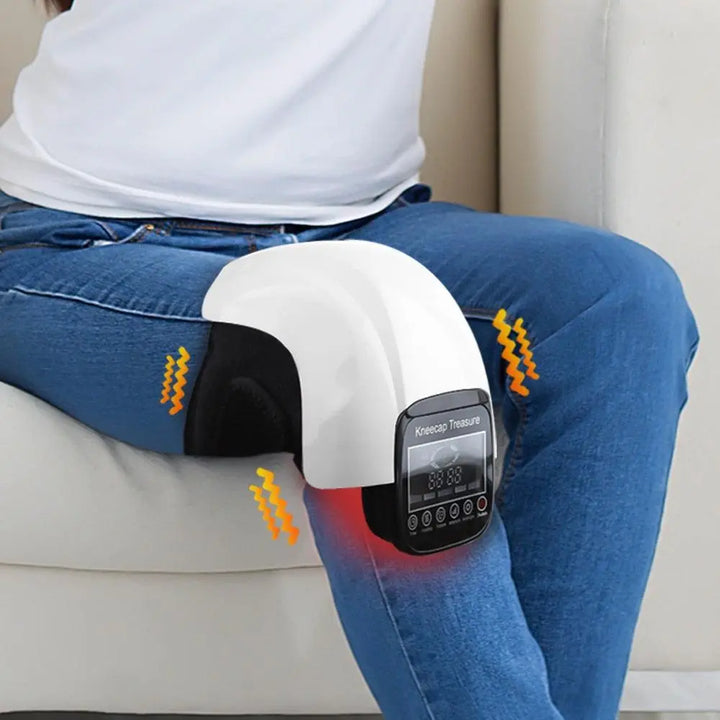 Well DudesElectric Knee MassagerOur Electric Knee Massager is the perfect solution for men looking to relieve knee pain and promote better circulation. This advanced wellness tool provides targetedWell DudesElectric Knee Massager