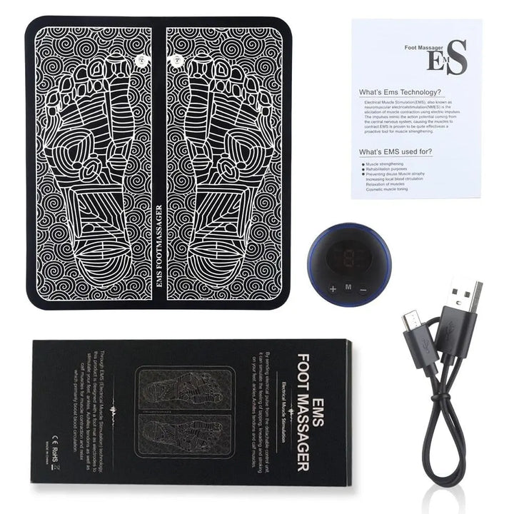 Well DudesEMS Foot MatThe EMS Foot Mat is a targeted stimulation tool designed to improve circulation, reduce pain, and promote better overall wellness for men.This advanced wellness toolWell DudesEMS Foot Mat