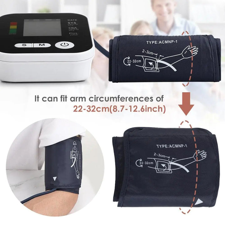 Well DudesUpper Arm Blood Pressure Monitor🔎Features
Introducing our Upper Arm Blood Pressure Monitor - the perfect health tech solution for men looking to monitor their blood pressure at home. This monitor Well DudesUpper Arm Blood Pressure Monitor