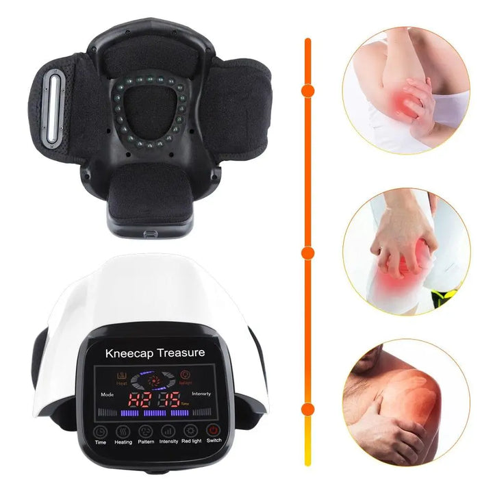 Well DudesElectric Knee MassagerOur Electric Knee Massager is the perfect solution for men looking to relieve knee pain and promote better circulation. This advanced wellness tool provides targetedWell DudesElectric Knee Massager