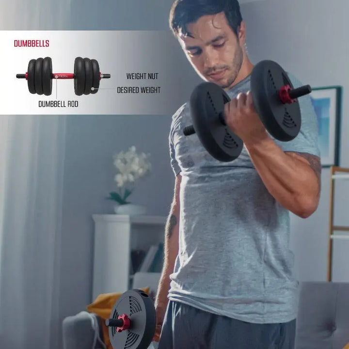 Portable Interchangeable Dumbbell - Well Dudes