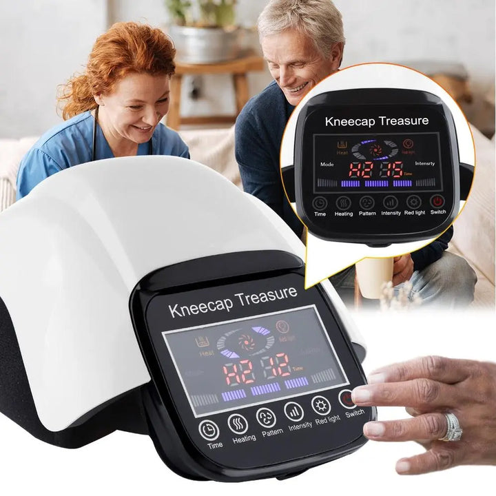 Well DudesElectric Knee MassagerOur Electric Knee Massager is the perfect solution for men looking to relieve knee pain and promote better circulation. This advanced wellness tool provides targetedWell DudesElectric Knee Massager