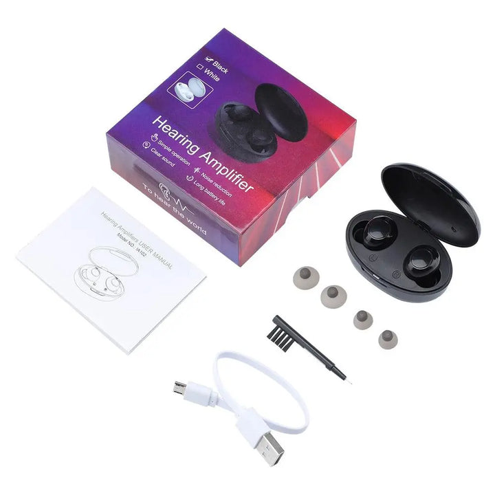 Well DudesRechargeable Hearing Aid🔎Features
The Rechargeable Hearing Aid is a must-have for men who have trouble hearing. With its sleek and discreet design, this device is barely noticeable when woWell DudesRechargeable Hearing Aid