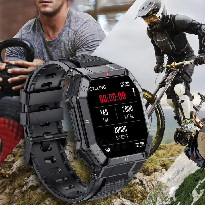 Well DudesWaterproof Smart Watch🔎Features
Introducing the Waterproof Smart Watch, the perfect companion for the modern man who prioritizes his health and fitness. With a sleek and stylish design, Well DudesWaterproof Smart Watch