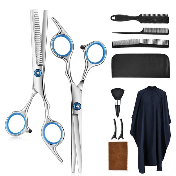 Well DudesHairdressing Scissors Kit🔎Features
Introducing our Hairdressing Scissors Kit - the perfect solution for men who want to achieve professional-level haircuts from the comfort of their own homWell DudesHairdressing Scissors Kit