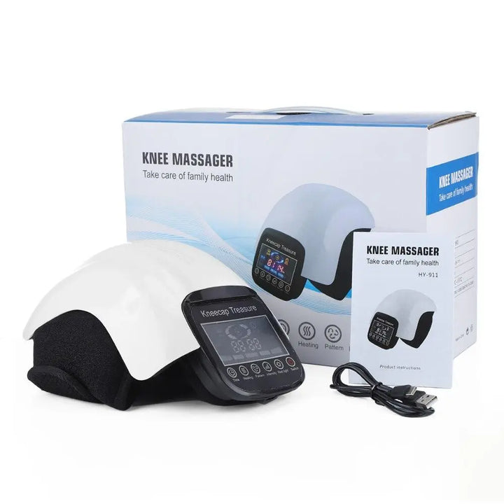 Well DudesElectric Knee MassagerOur Electric Knee Massager is the perfect solution for men looking to relieve knee pain and promote better circulation. This advanced wellness tool provides targetedWell DudesElectric Knee Massager